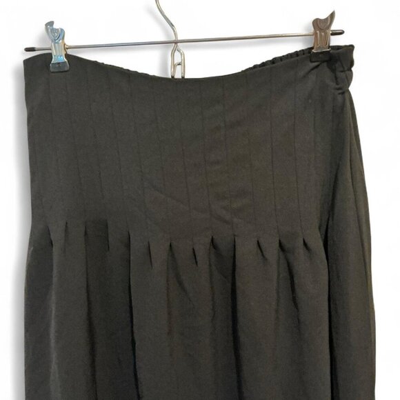 Black Midi Skirt Size Medium - Picture 2 of 2